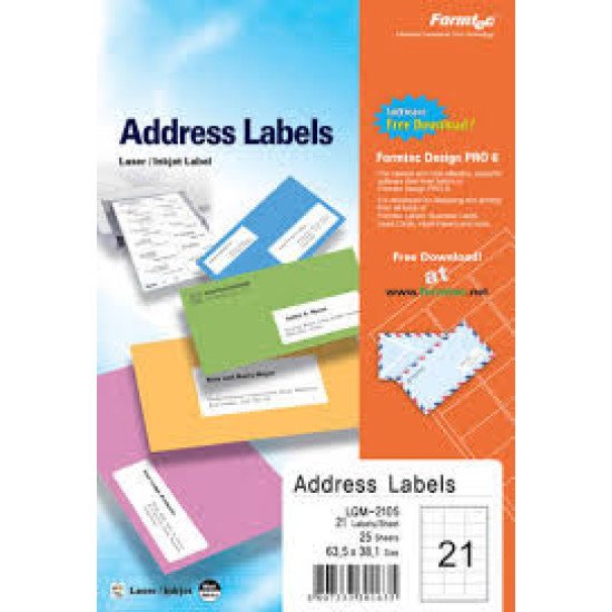 ورق لاصق - formatec-  labels21