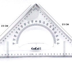 ادوات هندسة35/32 سم 2 قطعة كوكى