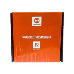 كابل إيثرنت Microdigit Cat6 بطول 10 أمتار - كابل شبكة محلية عالي الأداء
