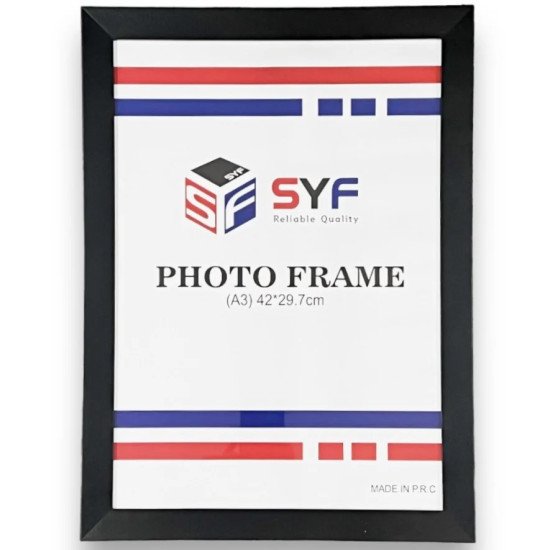 برواز صور خشبي A3 – مقاس 42 × 29.7 سم SYF